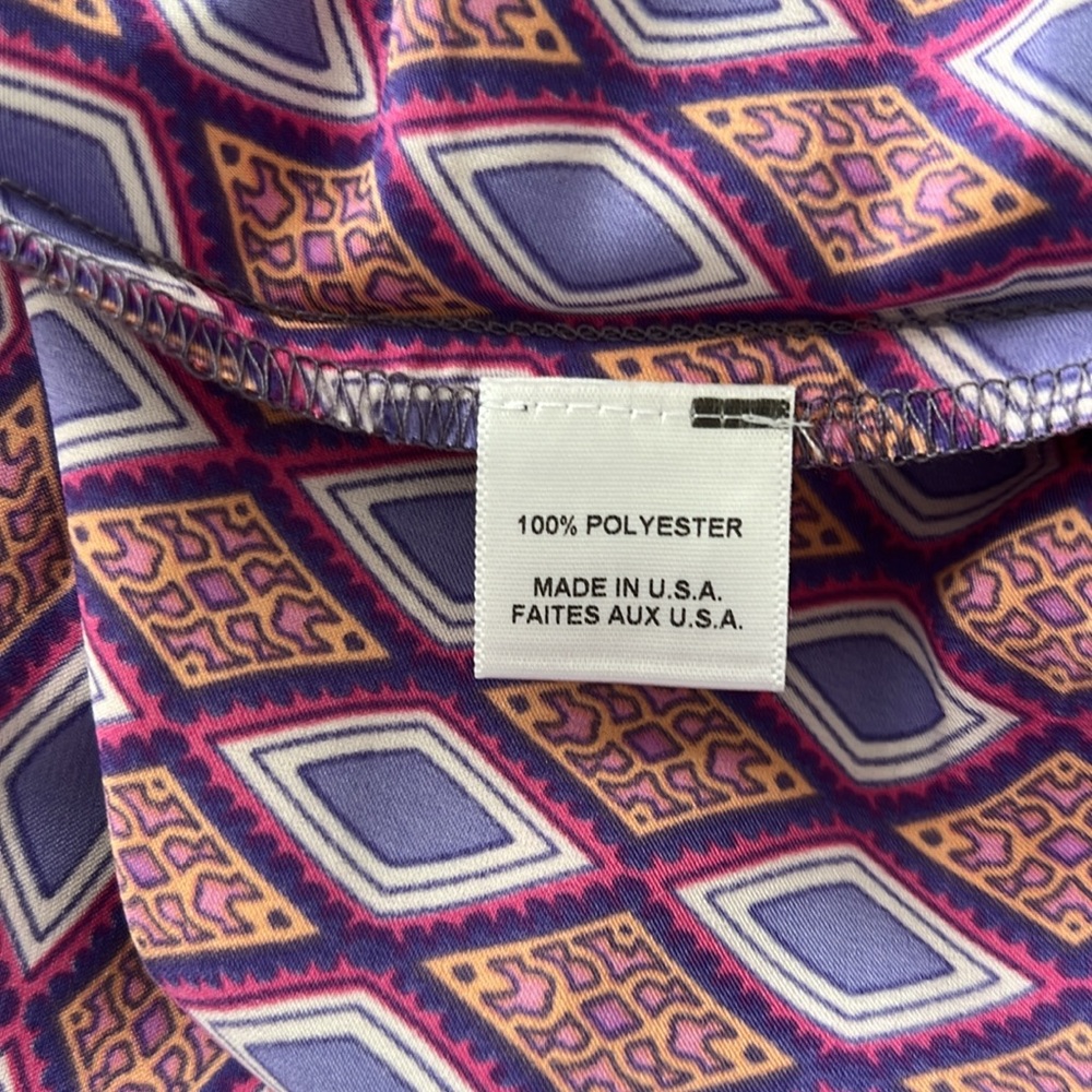 SOLD NWT Misa Los Angeles Violet Geometric Belted Twiggy Dress Size XL Reg. $345 - Picture 9 of 12